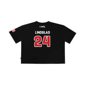 2025 Official Sawyer Lindblad Crop Jersey Tee