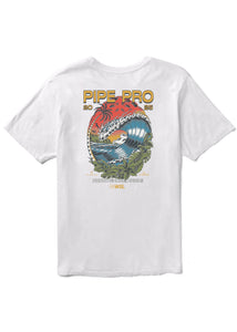 2025 Pipe Pro Tee (White)