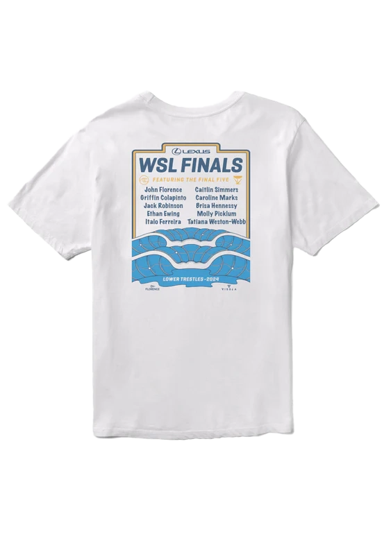 2024 Lexus WSL Finals Top 5 Tee (Vintage White) – World Surf League