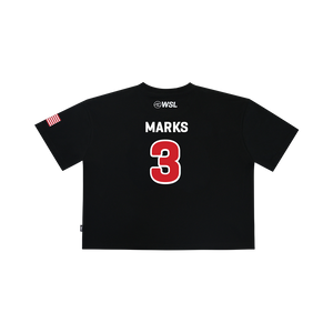 2025 Official Caroline Marks Crop Jersey Tee