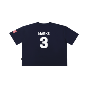 2025 Official Caroline Marks Crop Jersey Tee