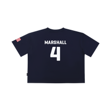 Load image into Gallery viewer, 2025 Official Jake Marshall Crop Jersey Tee