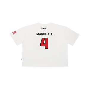 2025 Official Jake Marshall Crop Jersey Tee