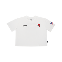 Load image into Gallery viewer, 2025 Official Jake Marshall Crop Jersey Tee