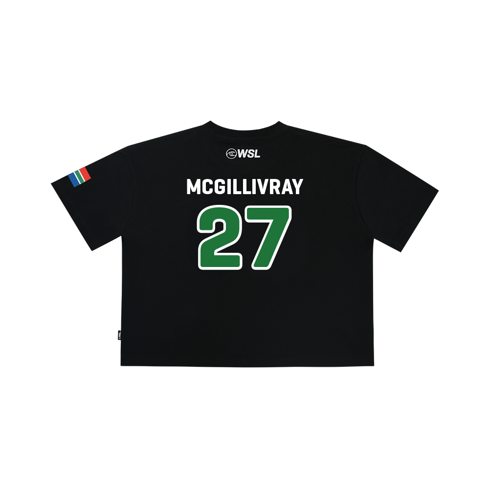 2025 Official Matthew McGillivray Crop Jersey Tee