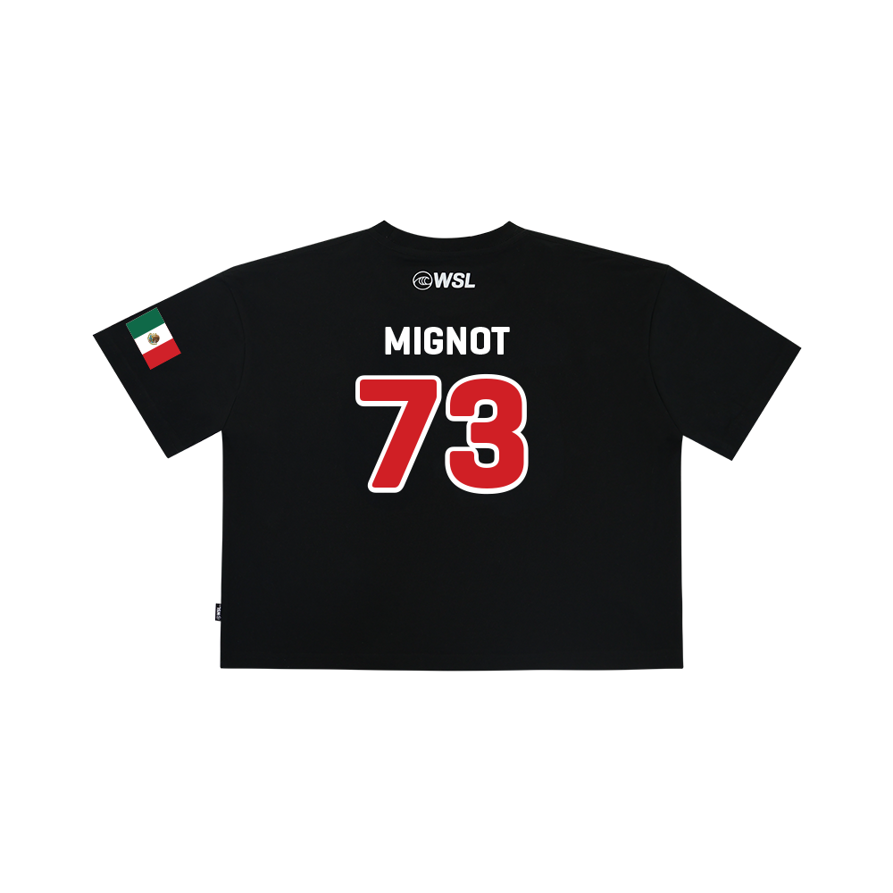 2025 Official Marco Mignot Crop Jersey Tee