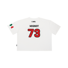 Load image into Gallery viewer, 2025 Official Marco Mignot Crop Jersey Tee