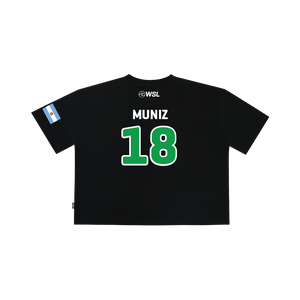 2025 Official Alejo Muniz Crop Jersey Tee