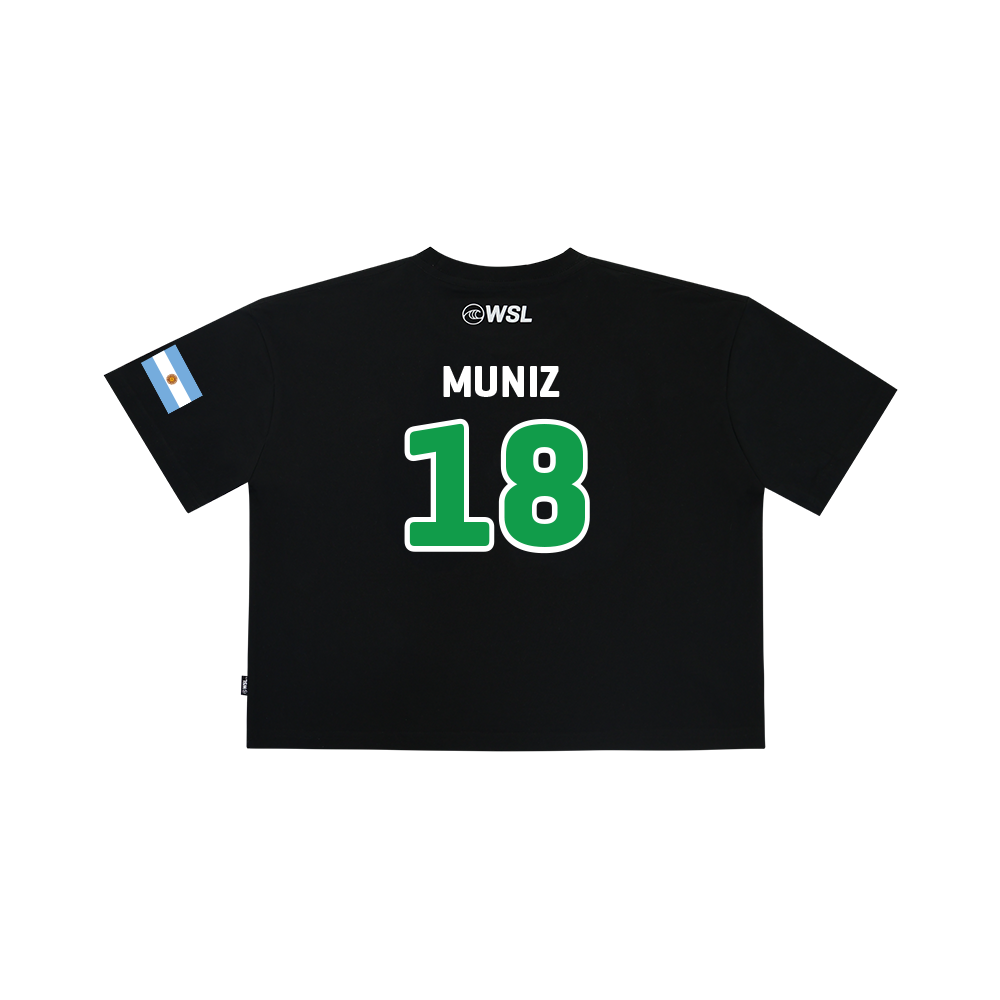 2025 Official Alejo Muniz Crop Jersey Tee