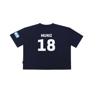 2025 Official Alejo Muniz Crop Jersey Tee