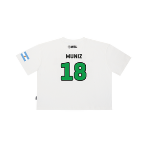 2025 Official Alejo Muniz Crop Jersey Tee