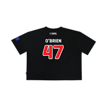 Load image into Gallery viewer, 2025 Official Liam O&#39;Brien Crop Jersey Tee