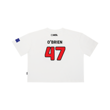 Load image into Gallery viewer, 2025 Official Liam O&#39;Brien Crop Jersey Tee