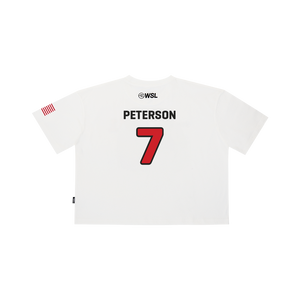 2025 Official Lakey Peterson Crop Jersey Tee