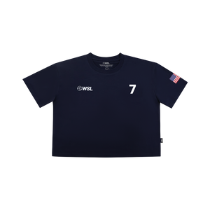 2025 Official Lakey Peterson Crop Jersey Tee