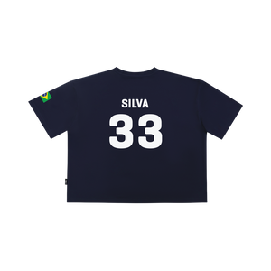 2025 Official Luana Silva Crop Jersey Tee