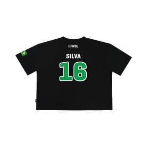 2025 Official Deivid Silva Crop Jersey Tee