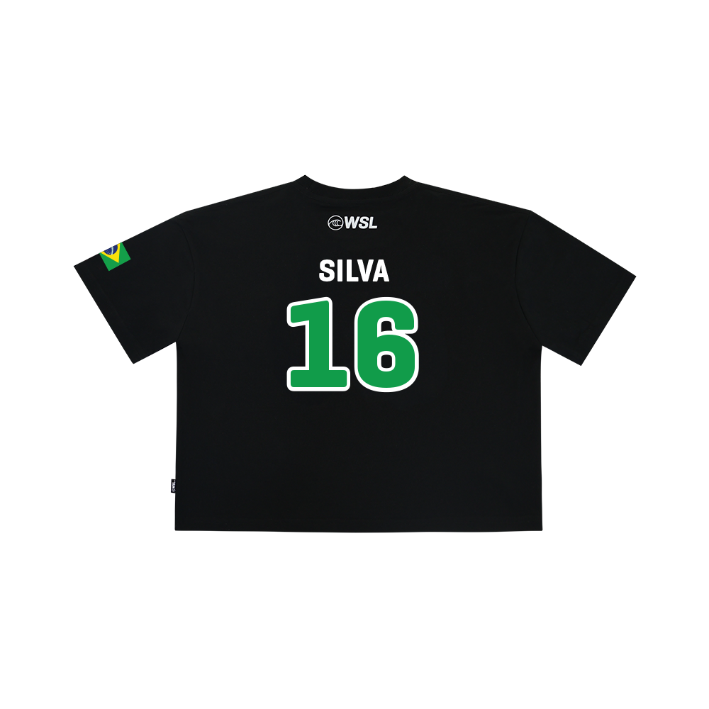 2025 Official Deivid Silva Crop Jersey Tee