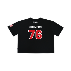 2025 Official Caitlin Simmers Crop Jersey Tee