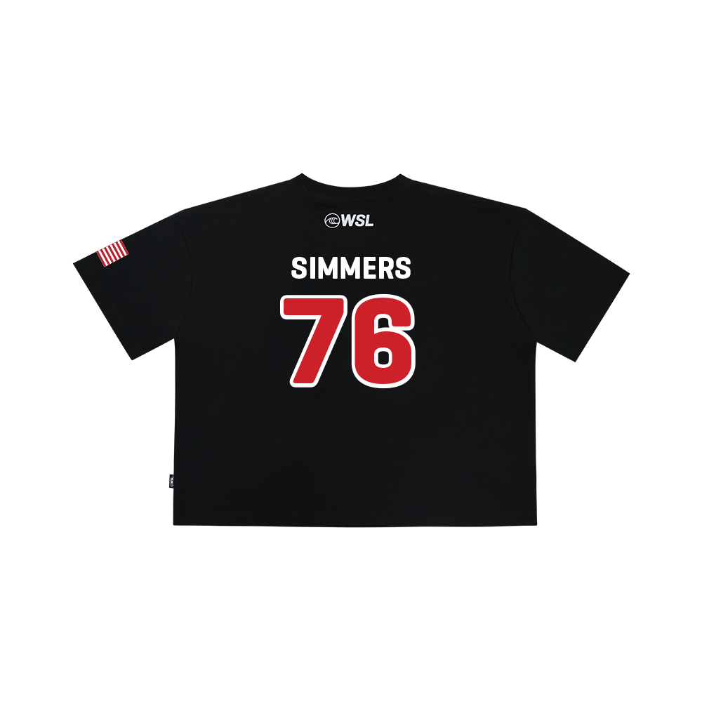 2025 Official Caitlin Simmers Crop Jersey Tee