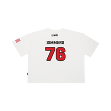 Carregar imagem no visualizador da galeria, 2025 Official Caitlin Simmers Crop Jersey Tee