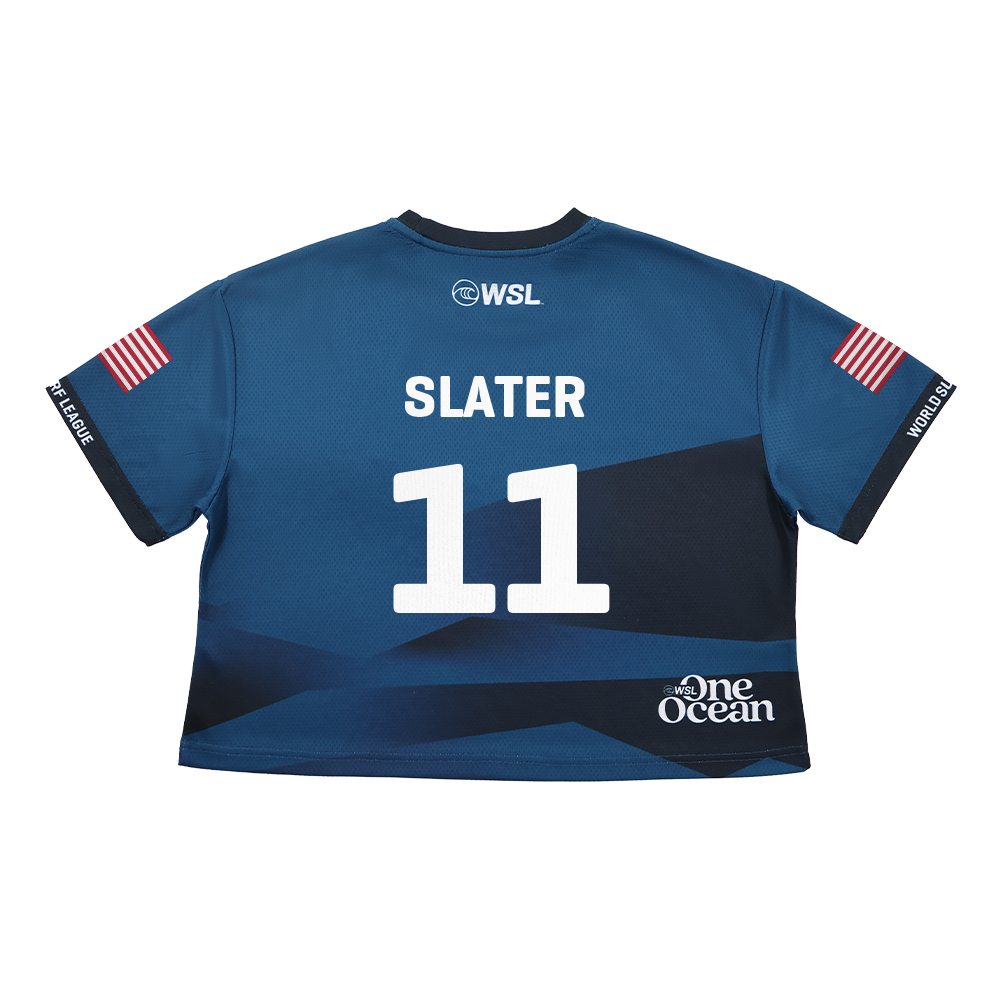 新品WSLケリースレーターコンテストジャージ 2025 Official Kelly Slater Crop Jersey – World Surf League