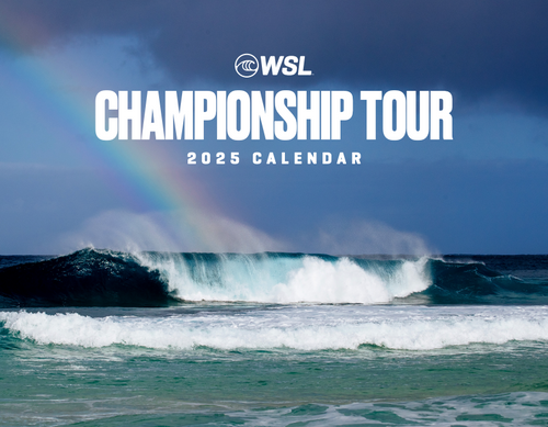 Official 2025 Championship Tour Wall Calendar