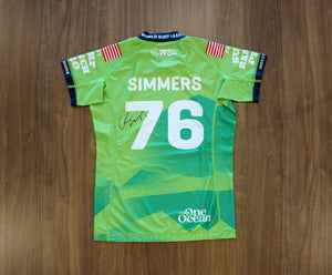 Signed Caitlin Simmers  Competition Jersey (2023 Surf Ranch Pro)