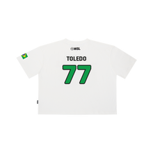 Load image into Gallery viewer, 2025 Official Filipe Toledo Crop Jersey Tee