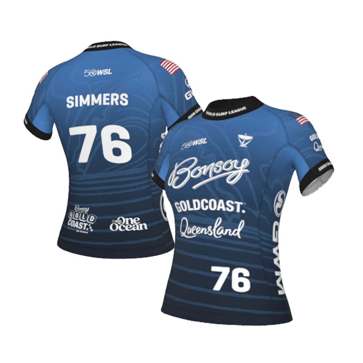 Caitlin Simmers Official Comp Jersey - 2026 Gold Coast Pro – World Surf ...