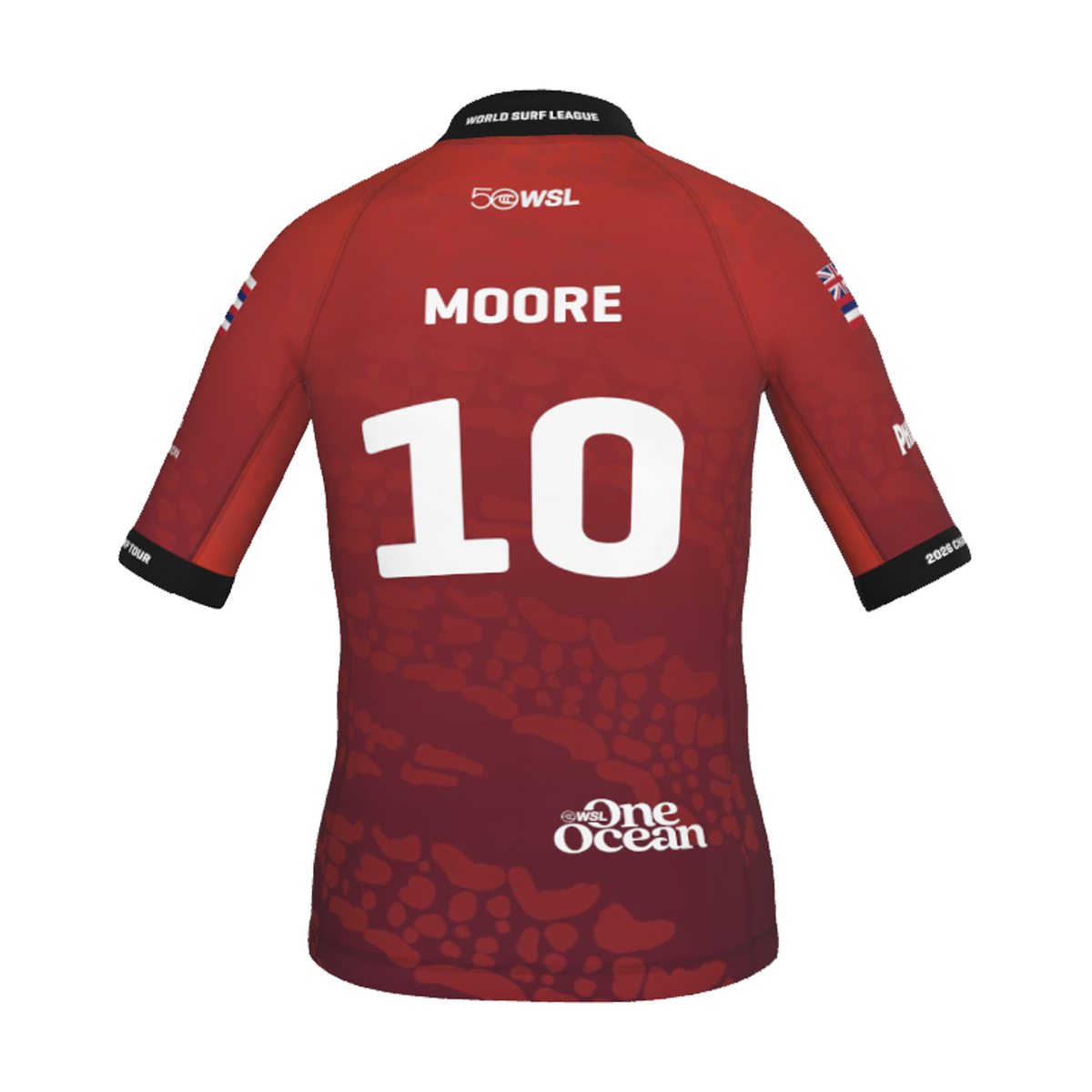 Carissa Moore Official Comp Jersey - 2026 Philippines Pro - Youth - Red Back