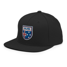 Load image into Gallery viewer, Aussie Aussie Aussie Snapback Hat