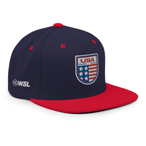 USA All The Way Snapback Hat