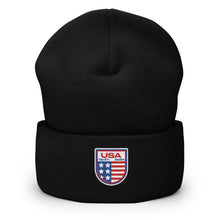 Load image into Gallery viewer, USA All The Way Cuffed Beanie