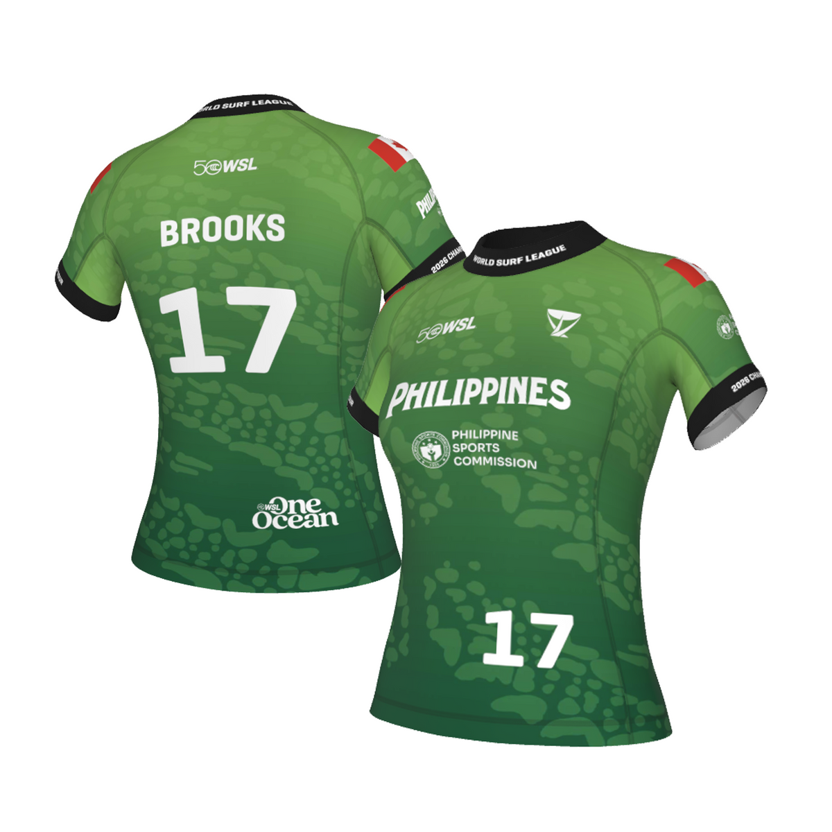 Erin Brooks Official Comp Jersey - 2026 Philippines Pro - Green