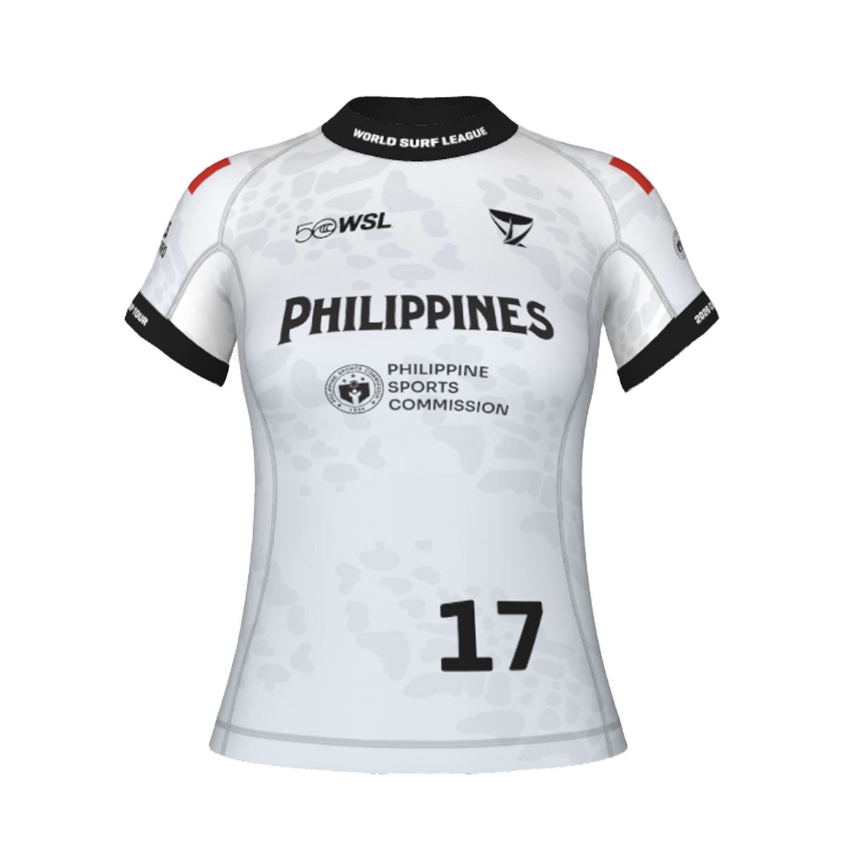 Erin Brooks Official Comp Jersey - 2026 Philippines Pro - White Front