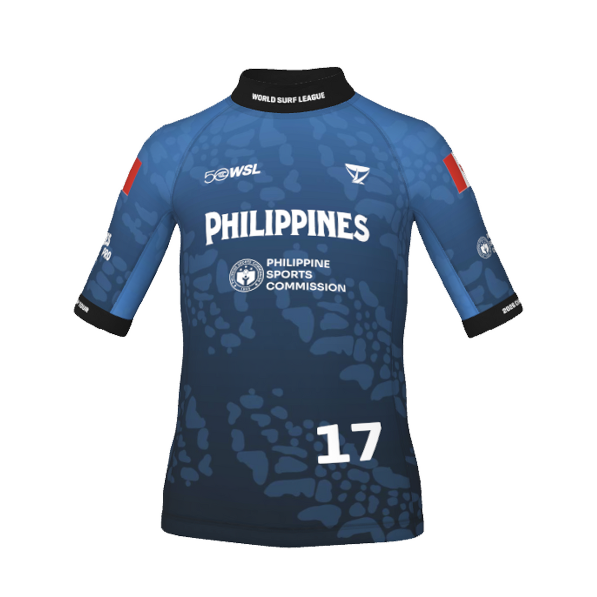 Erin Brooks Official Comp Jersey - 2026 Philippines Pro - Youth - Blue Front