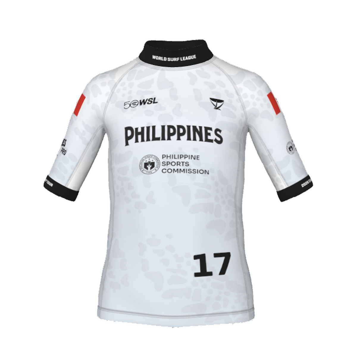 Erin Brooks Official Comp Jersey - 2026 Philippines Pro - Youth - White Front