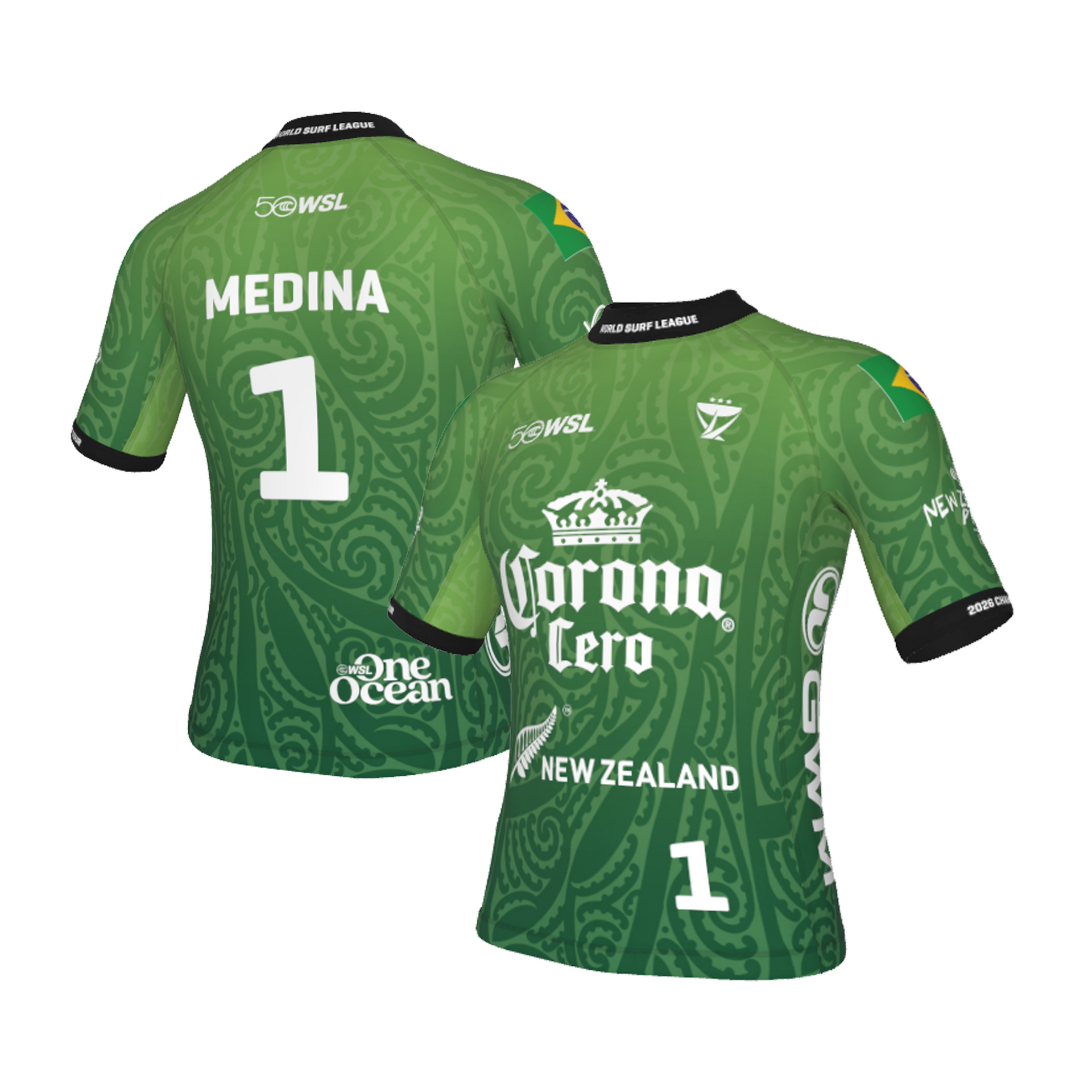 Gabriel Medina Official Comp Jersey - 2026 New Zealand Pro – World