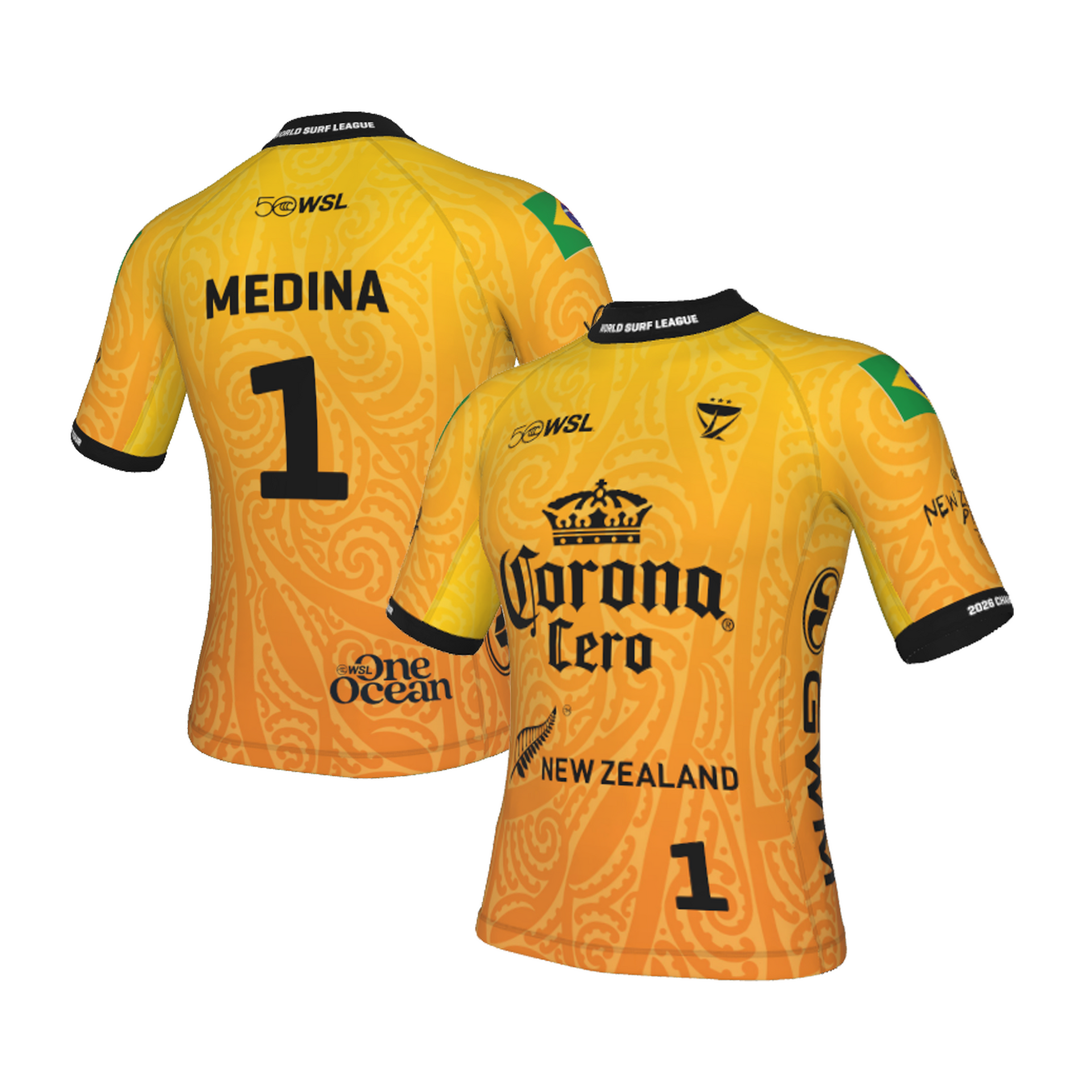 Gabriel Medina Official Comp Jersey - 2026 New Zealand Pro – World