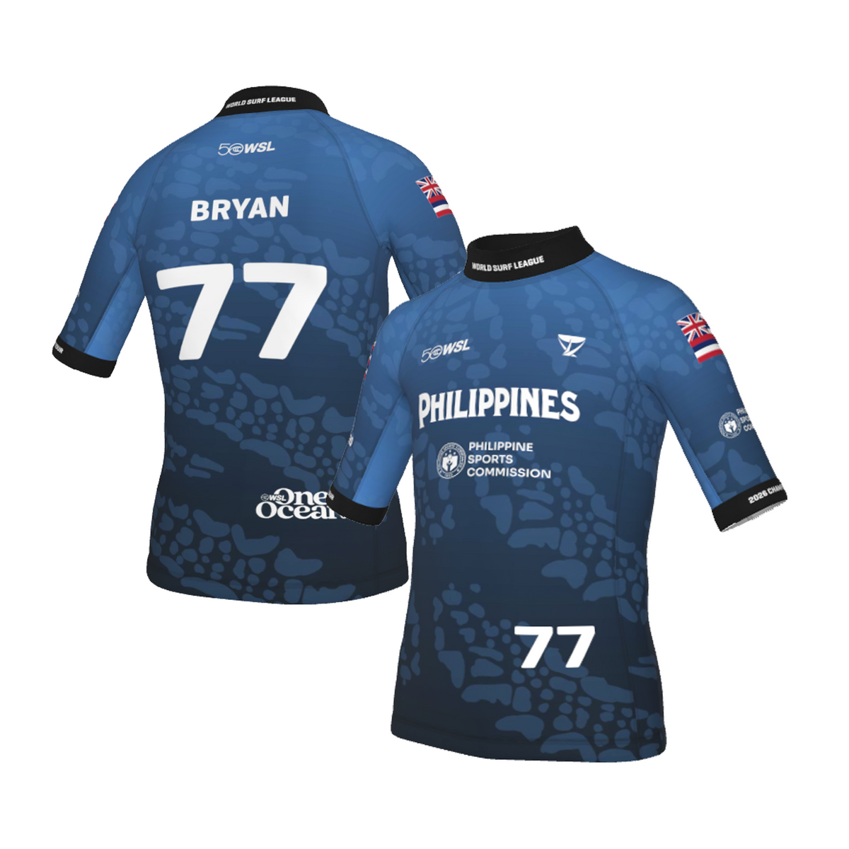 Gabriela Bryan Official Comp Jersey - 2026 Philippines Pro - Youth - Blue