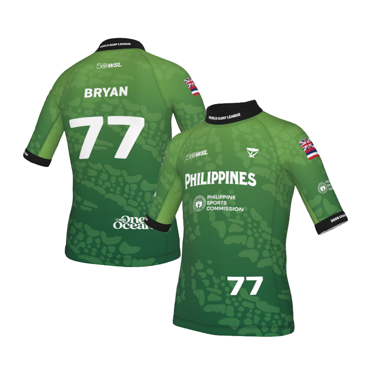 Gabriela Bryan Official Comp Jersey - 2026 Philippines Pro - Youth - Green