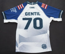 Carregar imagem no visualizador da galeria, Signed Ian Gentil White Competition Jersey (2023 Hurley Pro Sunset Beach)