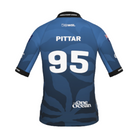 George Pittar Official Jersey 2026 El Salvador Pro Youth - Back view - Blue