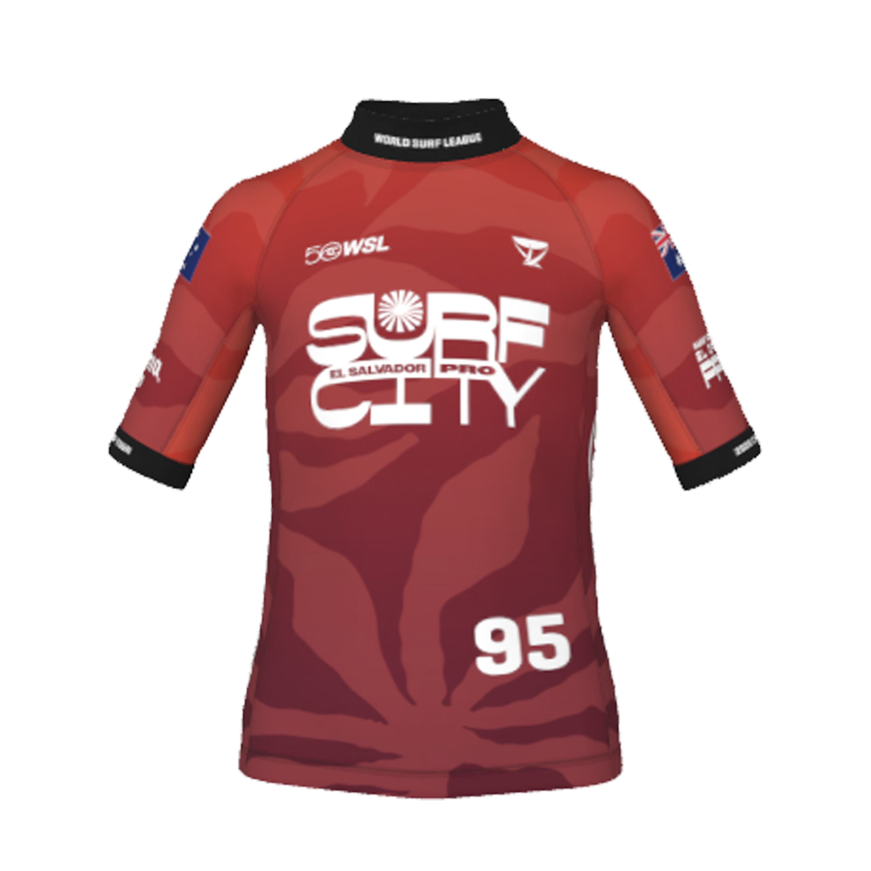 George Pittar Official Jersey 2026 El Salvador Pro Youth - Front View - Red