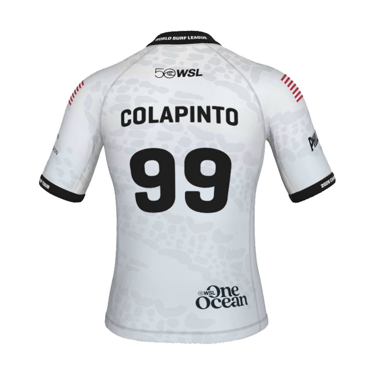Griffin Colapinto Official Comp Jersey - 2026 Philippines Pro - White Back