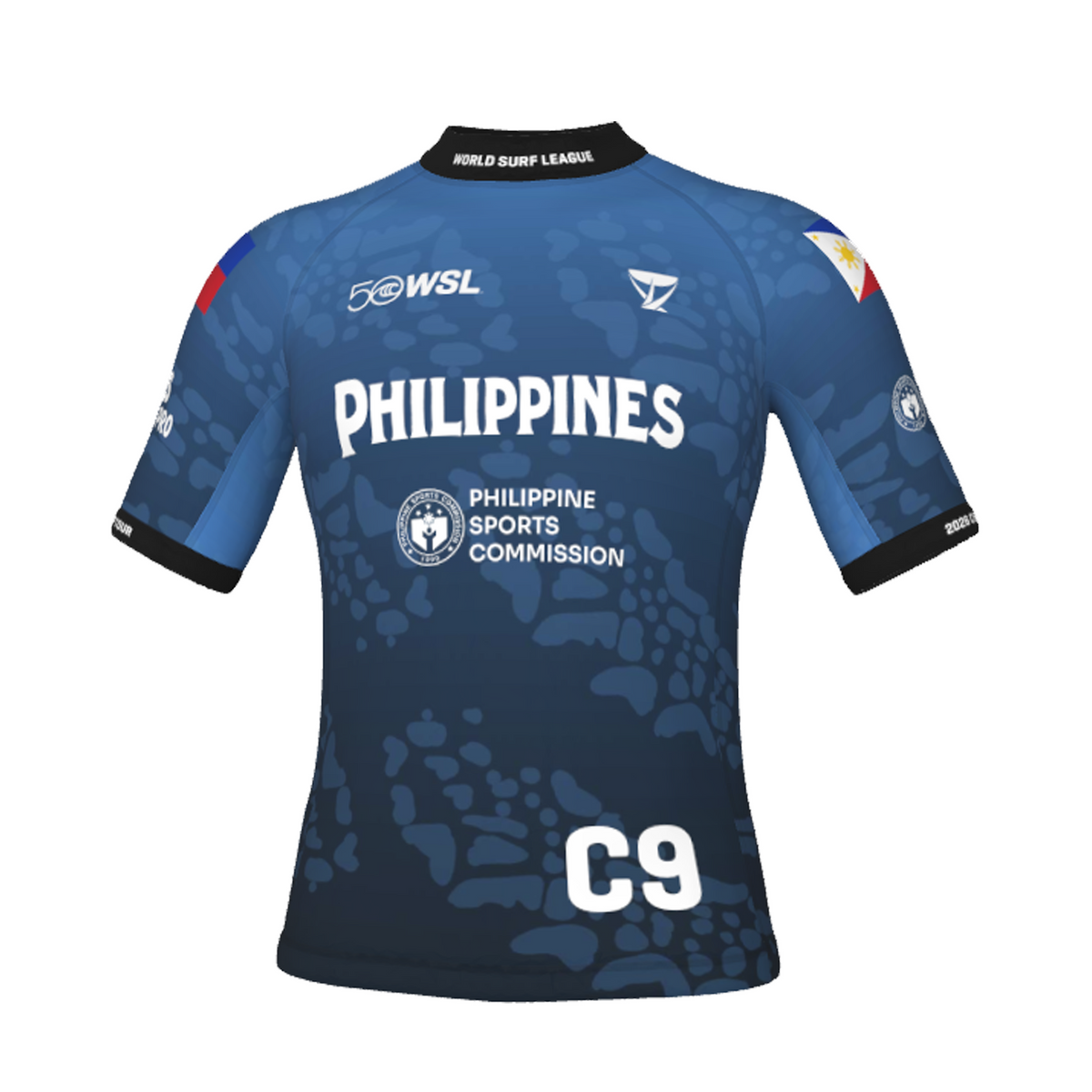 John Mark "Marama" Tokong Official Comp Jersey - 2026 Philippines Pro - Blue Front