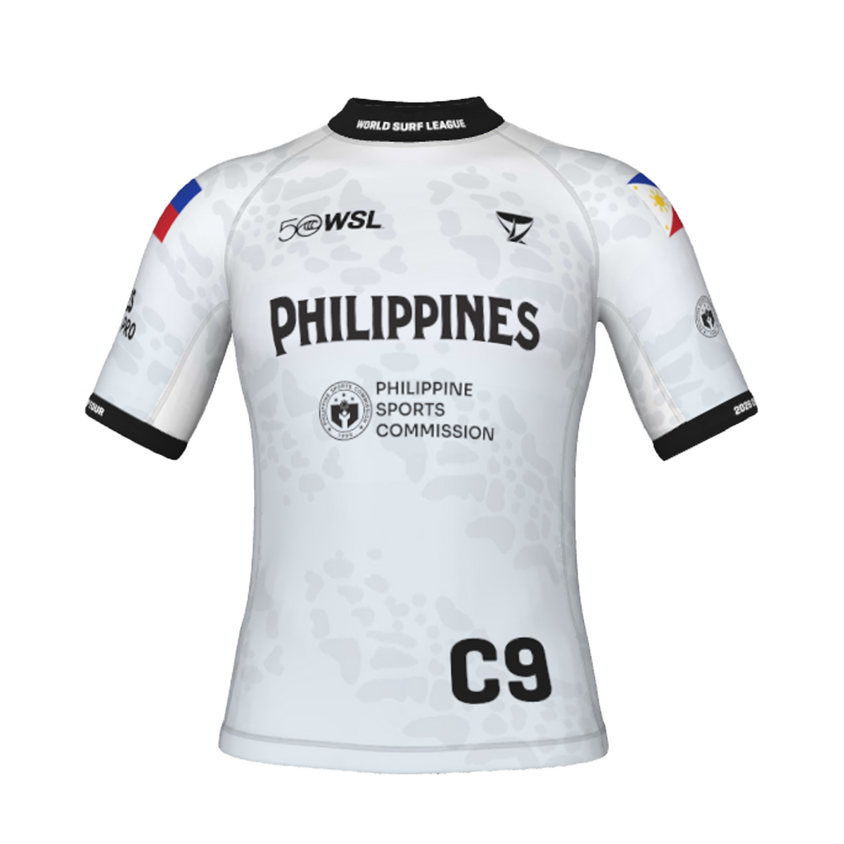 John Mark "Marama" Tokong Official Comp Jersey - 2026 Philippines Pro - White Front