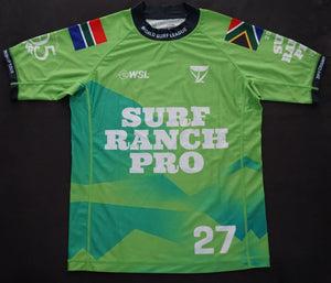 Signed Matthew McGillivray Green Competition Jersey (2023 Surf Ranch Pro)