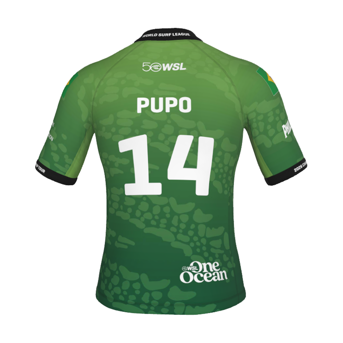 Miguel Pupo Official Comp Jersey - 2026 Philippines Pro - Green Back